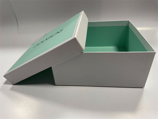 젊은 스타일 전자 포장 상자 밝은 파란색 사용자 정의 딱딱한 종이 상자