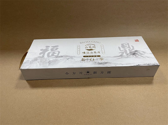 판톤 컬러 프린팅 종이 상자 CYMK 긴 직사각형 선물 상자 반짝이는 표면
