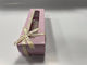 분홍색 6팩 마카론 상자 6개 마카론 선물 상자 포장